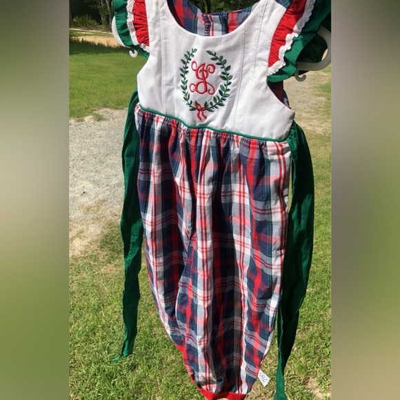 Darling Mae by RicRac & Ruffles size 6/9m EUC “J” Initial EUC - Picture 2 of 7